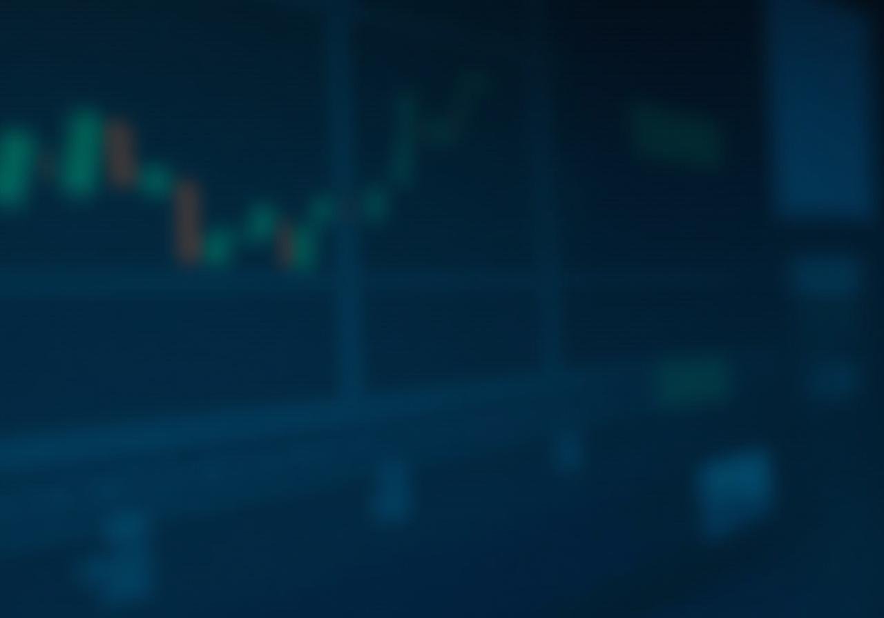 Data-driven trading dashboard with performance charts